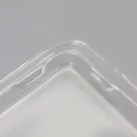 Контейнер с плоской крышкой, черный, 0,8 л, 19 х 13 х 5,5 см