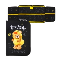 Пенал 1 секция, 140 х 200 х 40 мм, 2 откидные планки, тканевый, ПКТ 09-20 "Мишка Кря" Пенал 1 секция, 140 х 200 х 40 мм, 2 откидные планки, тканевый, ПКТ 09-20 "Мишка Кря"