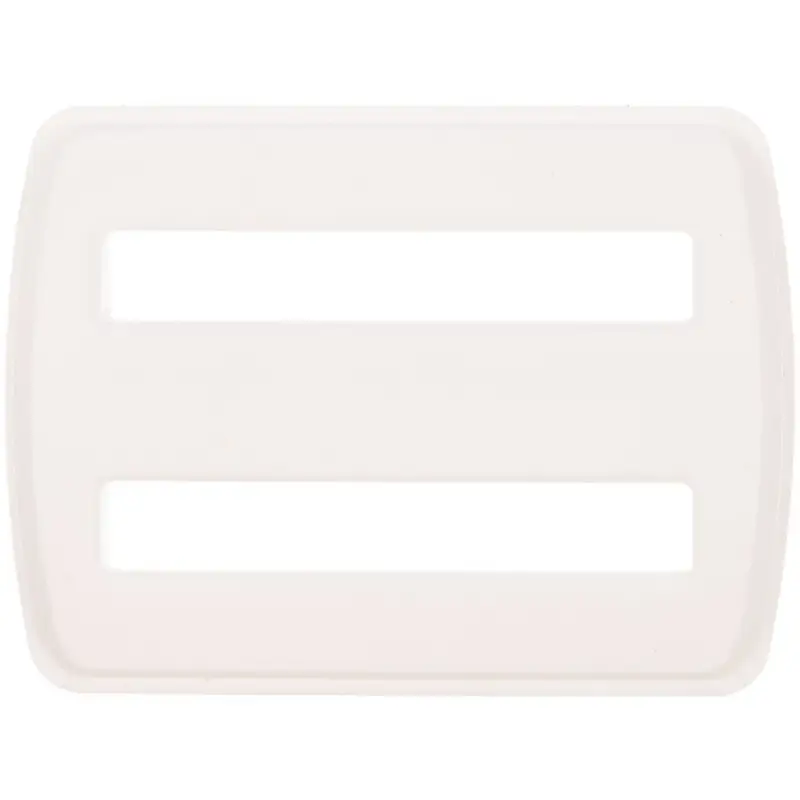 Пряжка &mdash; регулятор ремня Fermo, белая