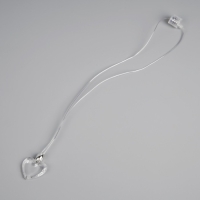 Светодиодный кулон &laquo;Сердце&raquo; 60 см, батарейки, свечение мульти (RGB)