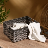 Корзина плетеная 40х29х17 см, пластик