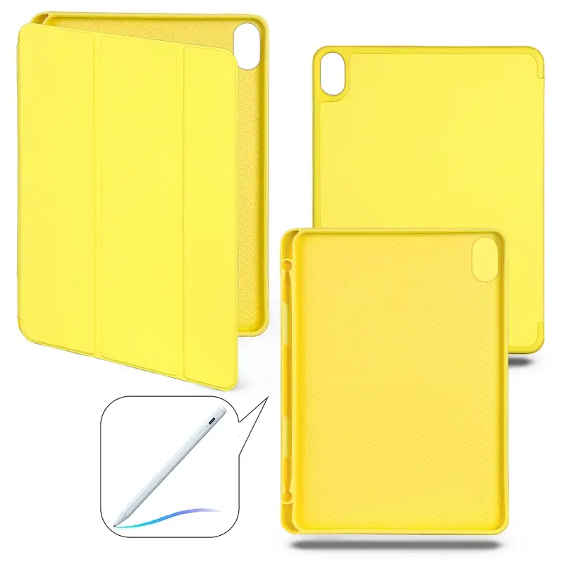 Чехол-книжка iPd Air 11 (2024) Smart case (Pencil) Yellow №4