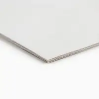 Картон белый А4, 6 листов немелованный односторонний 200 г/м&sup2; в пакете