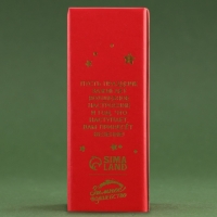 Новогодняя свеча в колбе &laquo;Новый год: Еловые шишки&raquo;