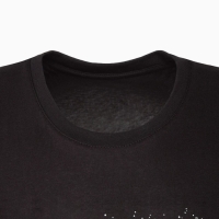 Футболка мужская новогодняя &laquo;Дед мороз&raquo;, цвет чёрный, размер 56