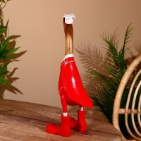 Сувенир "Утка-поварёнок" дерево 45 см