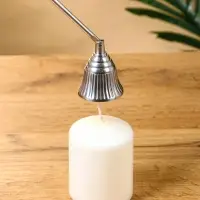 Гаситель для свечей с ручкой "Тихий вечер" латунь 36 см