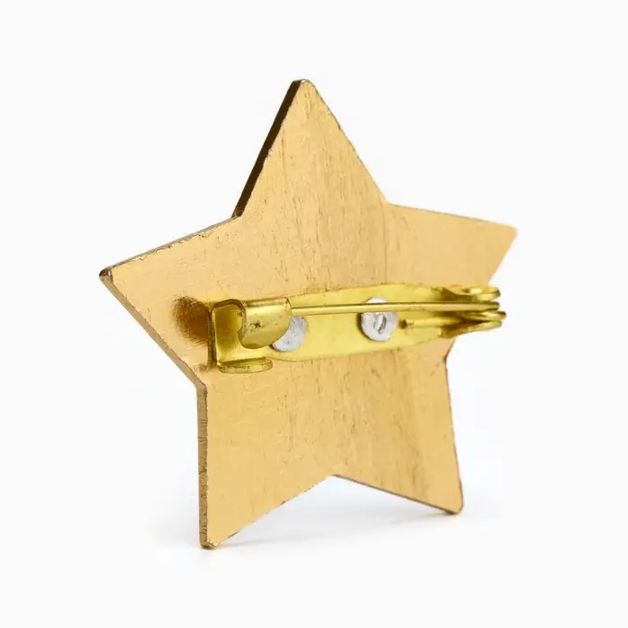 Значок &laquo;Октябренок&raquo;, 2.5 см, цвет красно-белый в золоте