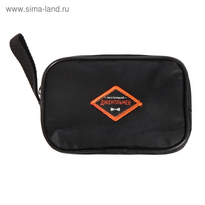 Подарочный набор дорожный для обуви &laquo;Джентльмен&raquo;: щётка 2 шт, губка, лопатка