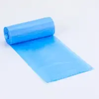 Мешки для мусора 30 л, ПНД, 15 мкм, 30 шт в рул, цвет синий