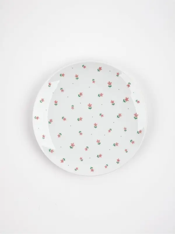 Тарелка керамическая &laquo;Цветы&raquo;, 20 см