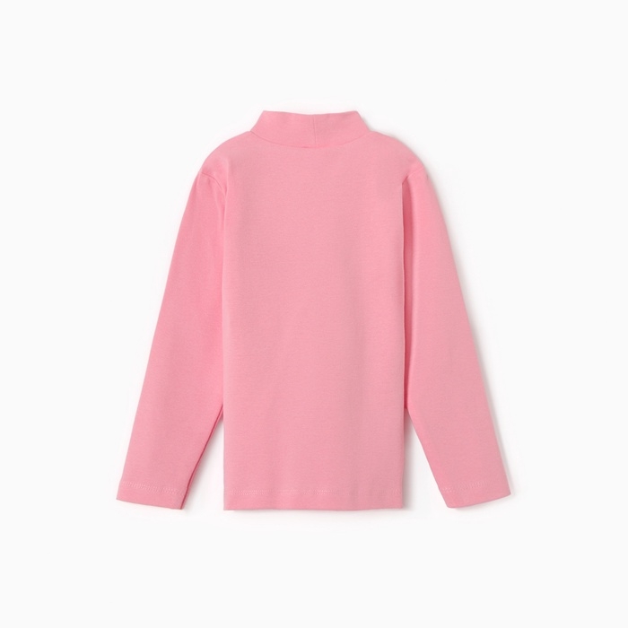 Водолазка для девочки, цвет ярко-розовый, рост 98 см