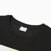 Футболка женская, цвет черный, размер 48