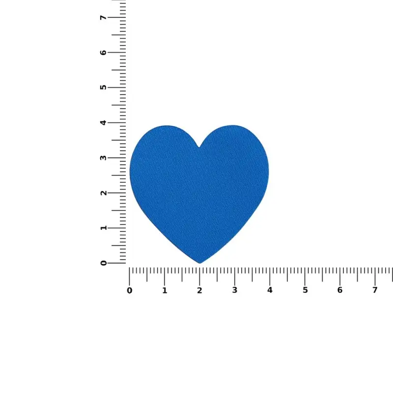 Наклейка тканевая Lunga Сor, M, синяя