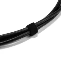 Лента-липучка для проводов 1000&times;10&times;1.5 мм ТУНДРА, чёрная, 1 шт.