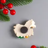 Магнит полистоун  "Лошадка с мешком золотых монет" МИКС 5,7х6,5 см