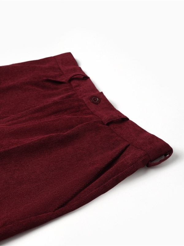 Брюки мужские (1), MINAKU, цвет бордовый, р-р 46