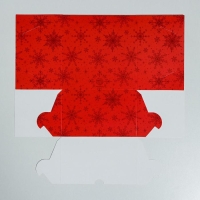 Коробка для капкейков &laquo;Let it snow&raquo;, 16 х 16 х 10 см, Новый год