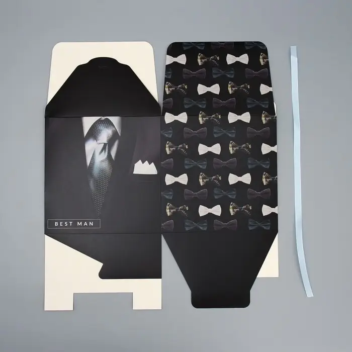 Коробка подарочная складная, упаковка, &laquo;Джентельмену&raquo;, 18 х 18 х 18 см