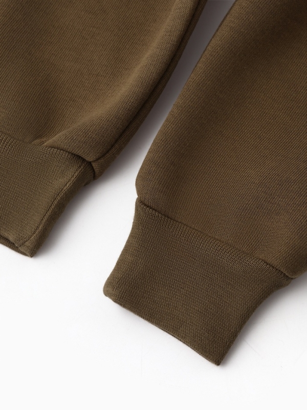 Костюм (толстовка и брюки) Крошка Я, BASIC LINE, рост 80-86 см, цвет кофейный