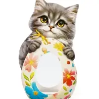 Коробка для яйца на Пасху &laquo;Котик&raquo;, 6.2&times;25.1 см