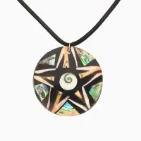 Кулон "Звезда" ракушка 25 см