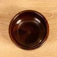 Чаша на ножке "В самое сердце" 13х13х8 см, дерево шишам