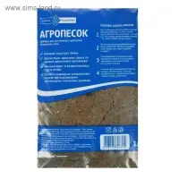 Песок речной, агропесок, 1 л.