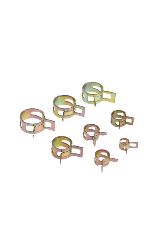 Набор пружинных хомутов ZEIN, 7-18 мм, 80 шт