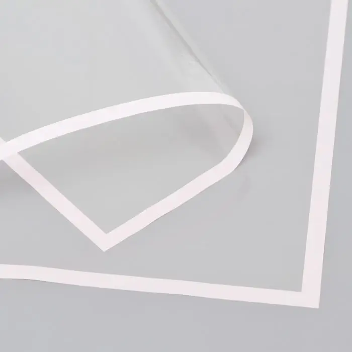 Пленка глянцевая для декора и флористики &laquo;Полоса&raquo;, розовая, 58&times;58 см