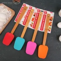 Лопатка Доляна &laquo;Домашний помощник&raquo;, 30,5 см, цвет МИКС