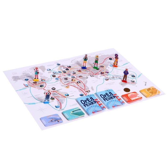 Настольная игра «Орёл или решка. Мир» Настольная игра «Орёл или решка. Мир»