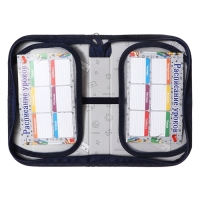 Пенал 1 секция, 130 х 210 х 40 мм, 2 откидные планки, тканевый, Calligrata TOP, Content "Супер песик" Пенал 1 секция, 130 х 210 х 40 мм, 2 откидные планки, тканевый, Calligrata TOP, Content "Супер песик"