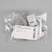 Набор гирлянд &laquo;Нить&raquo; 2 м роса, IP20, серебристая нить, 20 LED, свечение белое, 3 режима, батарейки AG13х3 (в комплекте), 3 шт.