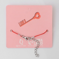 Браслет &laquo;Блеск&raquo; многогранник, цвет белый в серебре