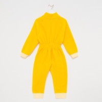 Комбинезон для девочки, цвет жёлтый, рост 104-110 см