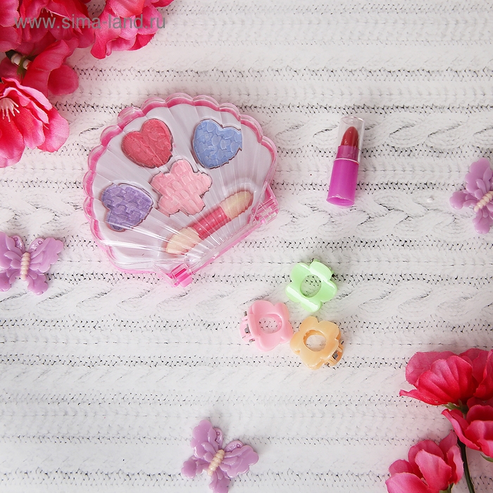 Набор косметики для девочки &laquo;Ракушка&raquo;, сумочка