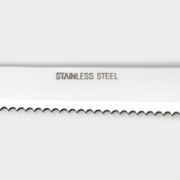 Нож для бисквита Доляна, рабочая часть 22 см, деревянная ручка