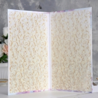 Папка для свидетельства о браке "Орхидея" ламинирование, А4 Папка для свидетельства о браке "Орхидея" ламинирование, А4