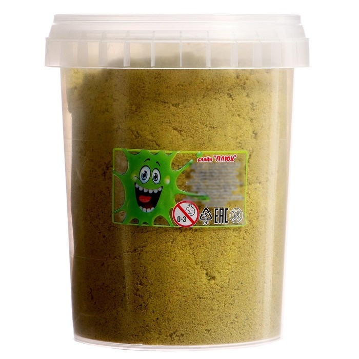 Кинетический песок 600 г, желтый