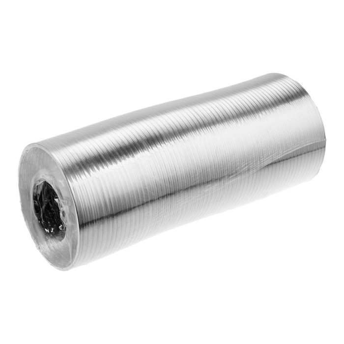 Воздуховод гофрированный Воздуховод гофрированный "Алювент", d=120 мм, раздвижной до 3 м, алюминиевый