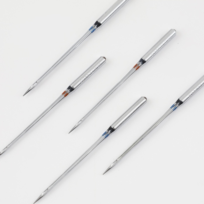 Иглы для плоскошовных и оверлок машин, для джерси, №80/90, 5 шт