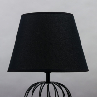 Настольная лампа 16787/1 E27 40Вт черный 16х16х38,5 см RISALUX Настольная лампа 16787/1 E27 40Вт черный 16х16х38,5 см RISALUX