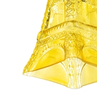 Светильник подвесной "Эйфель" Е14 40Вт желтый 8х8х27-127см