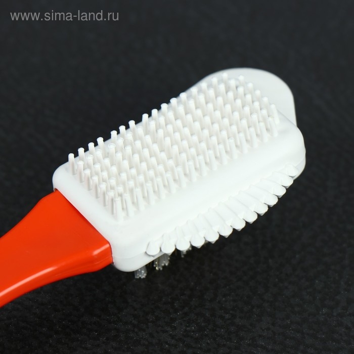 Щетка тройная для обуви Pregrada замша, нубук,велюр. Щетка тройная для обуви Pregrada замша, нубук,велюр.