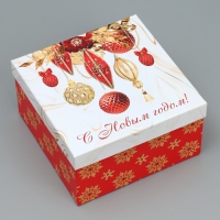 Набор подарочных коробк 6 в 1 &laquo;Новогодний подарок&raquo;, 10 х 10 х 6 &ndash; 20 х 20 х 11 см, Новый год