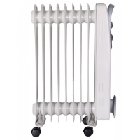 Масляный обогреватель "Ресанта" ОМ-9Н, 2000 Вт, 9 секций, 20 м&sup2;, белый
