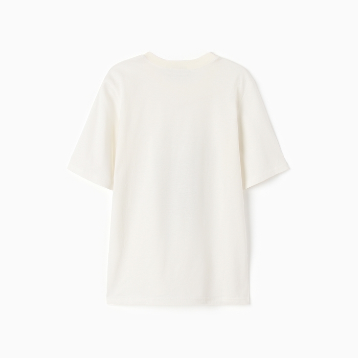 Футболка женская, цвет молочный, размер 48