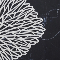 Салфетки сервировочные на стол Доляна &laquo;Луара&raquo;, 4 шт, 40&times;38,5 см, белые