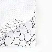 Ежедневник-смешбук с раскраской антистресс А5, 80 л &laquo;365 счастливых дней!&raquo;